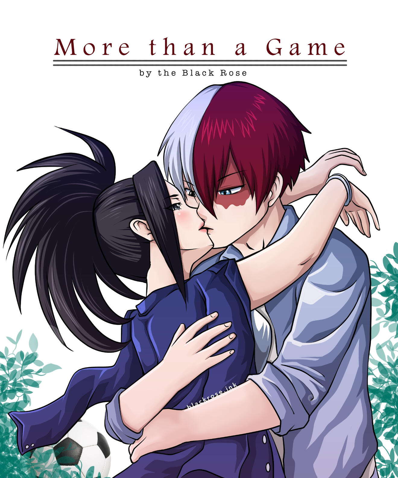 More than a game, a TodoMomo AU fic by the Black Rose